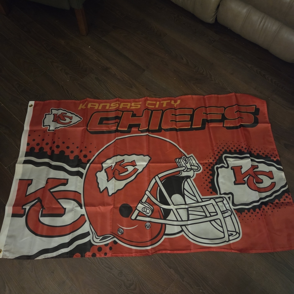 Kansas City Chiefs Flag/wall Hanging